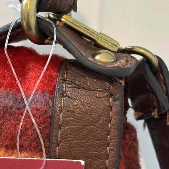Merona Plaid Wool Cross Body Bag - Picture 5 of 7